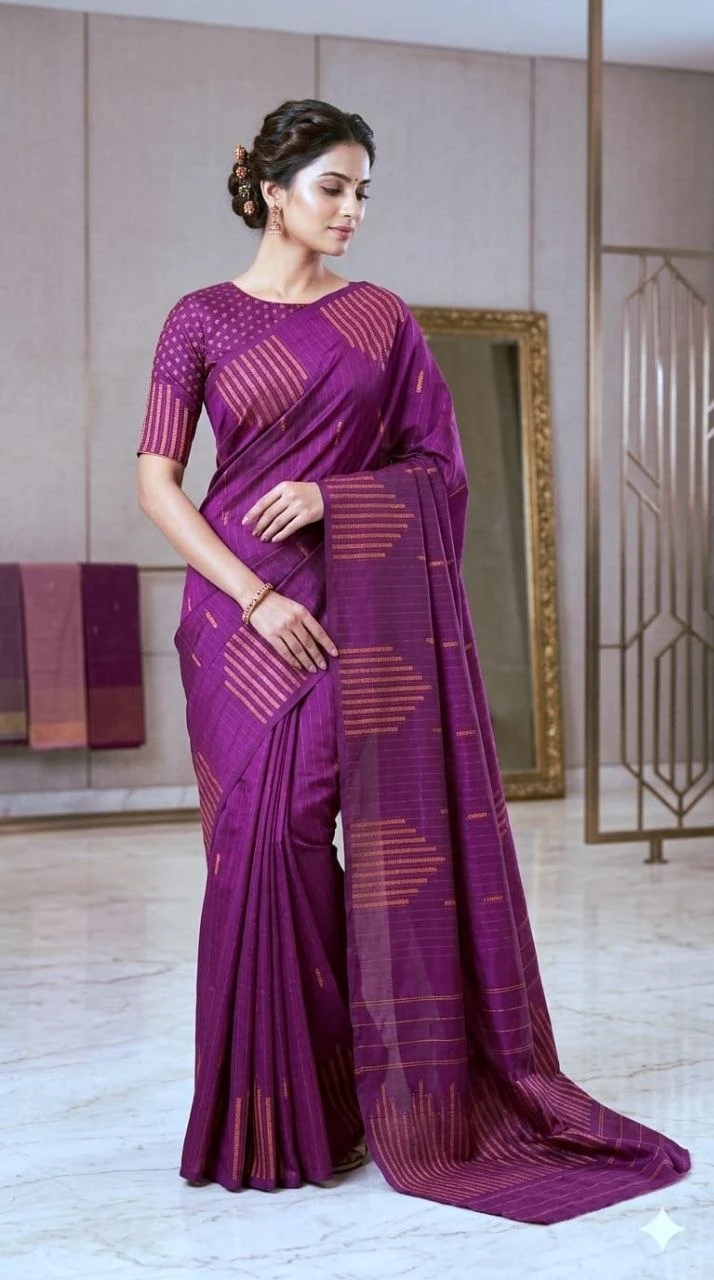 Peacock Green Shimmer Arani Vairaoosi Soft Silk Saree